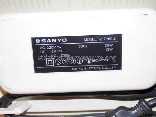 12-T260U1 Television Sanyo Electric Co. Ltd.; Moriguchi Osaka 