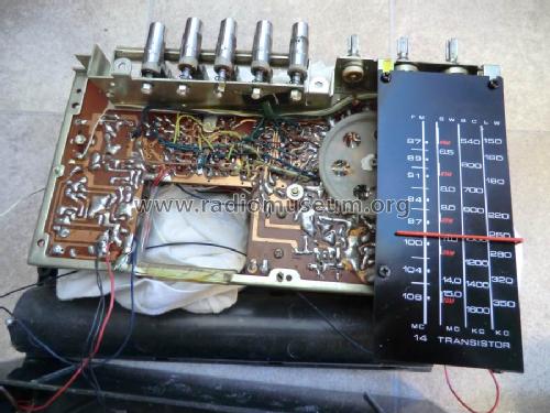 Solid State 14 - 4 Band 14 Transistor 14H-636L; Sanyo Electric Co. (ID = 1305373) Radio