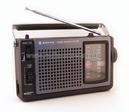 2 Band Receiver RP-6160; Sanyo Electric Co. (ID = 1397220) Radio