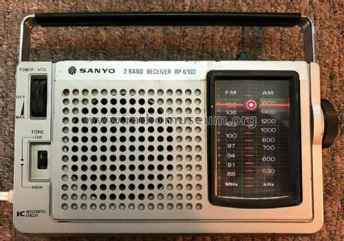 2 Band Receiver RP-6160; Sanyo Electric Co. (ID = 2777155) Radio