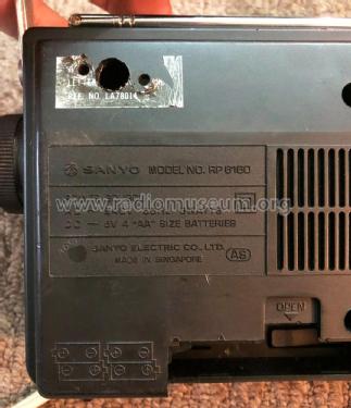 2 Band Receiver RP-6160; Sanyo Electric Co. (ID = 2777156) Radio