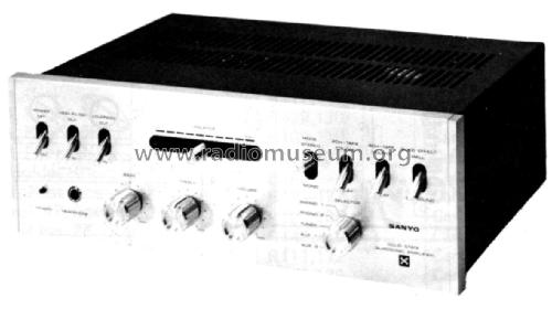 4 Channel Decoder-Amplifier DCA-1700X ; Sanyo Electric Co. (ID = 3003906) Ampl/Mixer