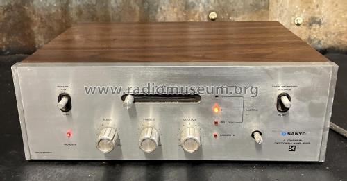 4 Channel Decoder-Amplifier DCA-1600X; Sanyo Electric Co. (ID = 2824650) Ampl/Mixer