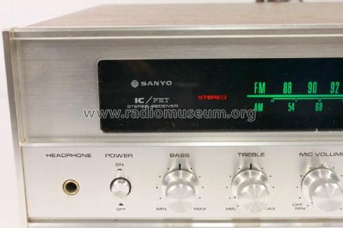 Stereo Receiver DCX-1000K ; Sanyo Electric Co. (ID = 3004266) Radio