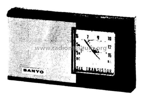 6C-318; Sanyo Electric Co. (ID = 1713430) Radio