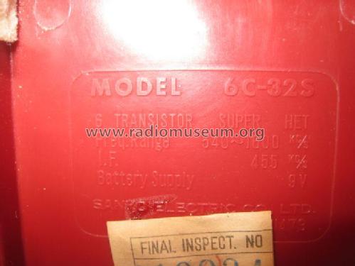 6C-32; Sanyo Electric Co. (ID = 1825545) Radio