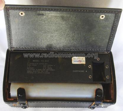 7-Transistor Portable Radio 7C-312; Sanyo Electric Co. (ID = 1804452) Radio