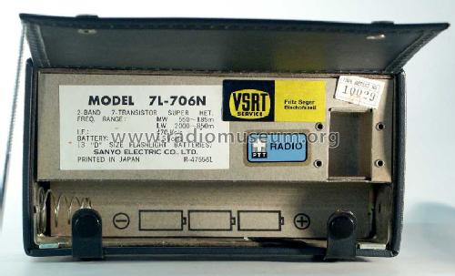 7L-706N; Sanyo Electric Co. (ID = 200493) Radio