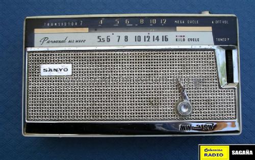 7S-P6 Radio Sanyo Electric Co. Ltd.; Moriguchi Osaka, build 1960