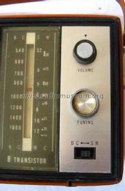 8 Transistor 8S-322A; Sanyo Electric Co. (ID = 1716087) Radio