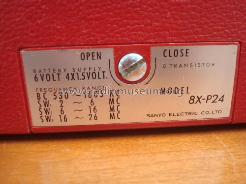 8X-P24; Sanyo Electric Co. (ID = 1818080) Radio