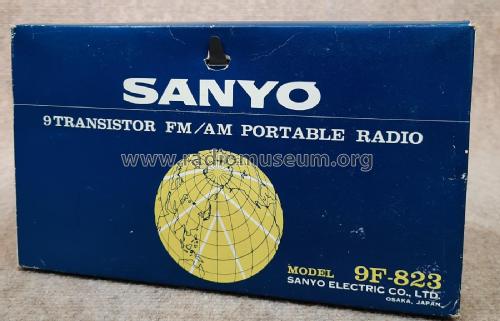 9 Transistor 9F-823; Sanyo Electric Co. (ID = 3041711) Radio