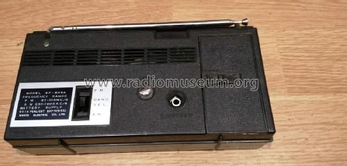 9 Transistor FM-AM 9F-805A; Sanyo Electric Co. (ID = 2700454) Radio