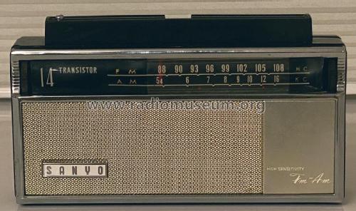 14 Transistor High Sensitivity FM-AM AFT-1A; Sanyo Electric Co. (ID = 2820897) Radio