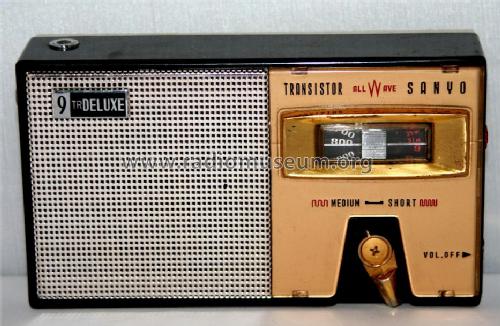 9TR Deluxe Allwave 9S-P2; Sanyo Electric Co. (ID = 1065335) Radio