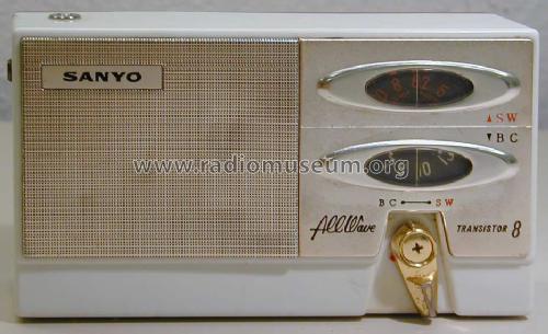 Allwave Transistor 8 8 S-P 21; Sanyo Electric Co. (ID = 1507642) Radio