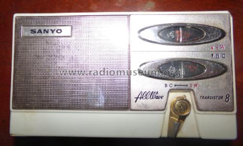 Allwave Transistor 8 8 S-P 21; Sanyo Electric Co. (ID = 2390704) Radio
