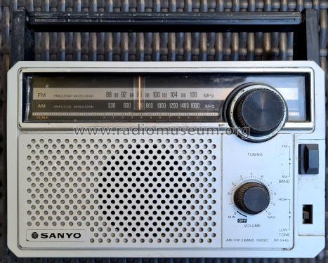 AM/FM 2-Band Portable Radio RP-5445 AS; Sanyo Electric Co. (ID = 3045108) Radio