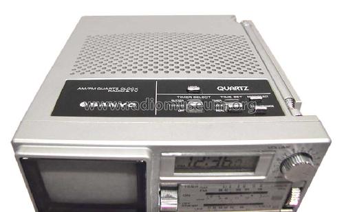 AM/FM Quartz Clock Radio & TV TPM2170; Sanyo Electric Co. (ID = 500321) TV-Radio