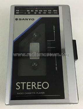 AM/FM Stereo Radio Cassette Player Sportster MGR66; Sanyo Electric Co. (ID = 2988358) Radio