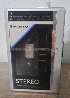 AM/FM Stereo Radio Cassette Player Sportster MGR66; Sanyo Electric Co. (ID = 2988366) Radio