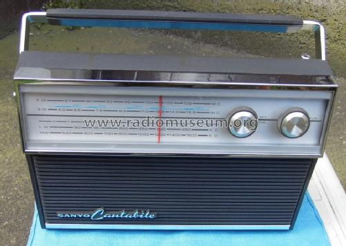 Cantabile 10 Transistor 4Band Portable Radio 10H-850L; Sanyo Electric Co. (ID = 1655255) Radio