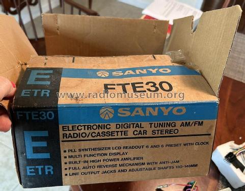 Car Stereo Player FTE30; Sanyo Electric Co. (ID = 2849490) Car Radio