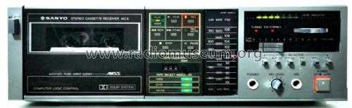 Stereo Cassette Receiver MC8; Sanyo Electric Co. (ID = 2982502) Radio