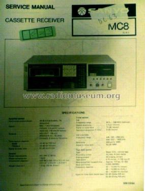 Stereo Cassette Receiver MC8; Sanyo Electric Co. (ID = 2982507) Radio