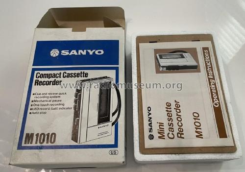 Cassette Tape Recorder M1010; Sanyo Electric Co. (ID = 2988292) R-Player