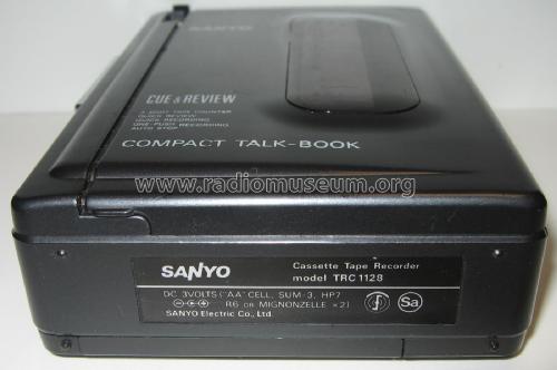 Compact Talk-Book TRC 1128; Sanyo Electric Co. (ID = 1942285) R-Player