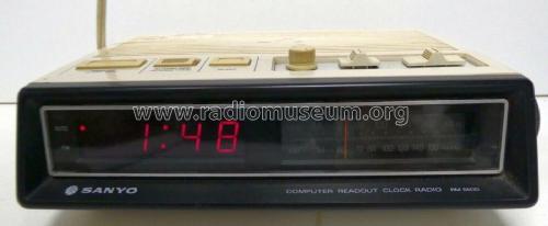 Computer Readout Clock Radio RM5500; Sanyo Electric Co. (ID = 2821442) Radio