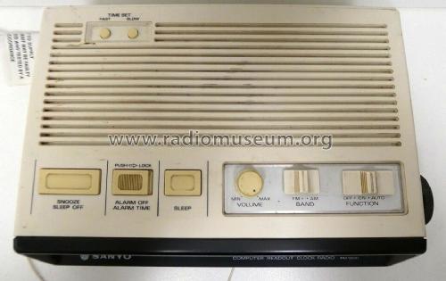 Computer Readout Clock Radio RM5500; Sanyo Electric Co. (ID = 2821448) Radio