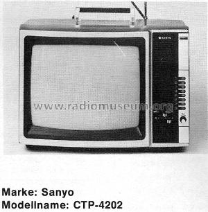 CTP-4202; Sanyo Electric Co. (ID = 840630) Television