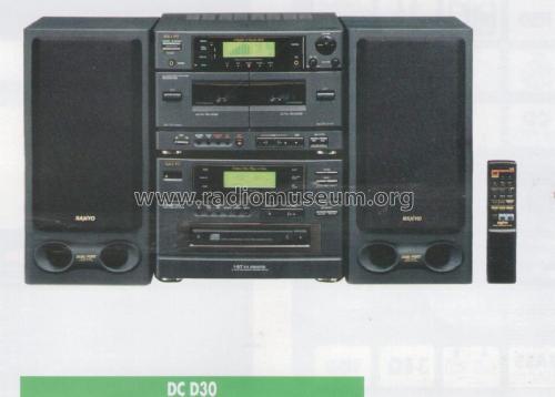 Mini System DC D30; Sanyo Electric Co. (ID = 2086378) Enrég.-R