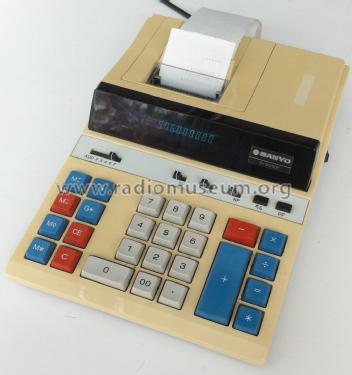 Electronic Calculator CY-6100DP; Sanyo Electric Co. (ID = 2884510) Computer & SPmodules