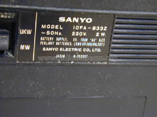 Exklusiv 10FA-833Z ; Sanyo Electric Co. (ID = 568802) Radio