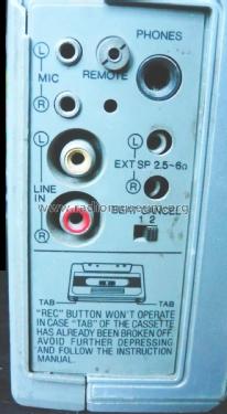 FM/MW/LW 3 Band Stereo Radio Cassette AC/Battery M 7500LE; Sanyo Electric Co. (ID = 1830951) Radio