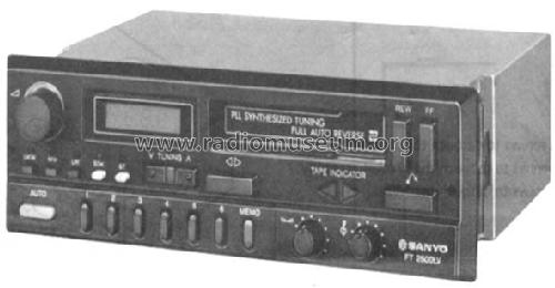 FT-2500LV; Sanyo Electric Co. (ID = 189666) Car Radio