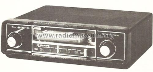 FT-4001A; Sanyo Electric Co. (ID = 2045536) Car Radio