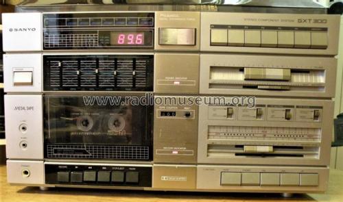 Stereo Component System GXT300; Sanyo Electric Co. (ID = 2586148) Radio