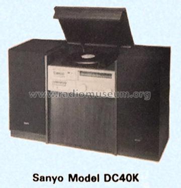 High-Fidelity Stereo Music System DC-40K ; Sanyo Electric Co. (ID = 3045263) Radio