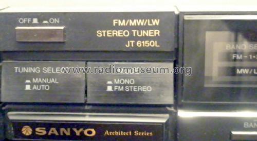 LW/MW/FM Stereo Tuner JT6150L; Sanyo Electric Co. (ID = 2160192) Radio