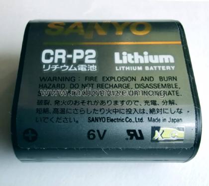 Lithium Battery 6V CR-P2; Sanyo Electric Co. (ID = 2829541) Power-S