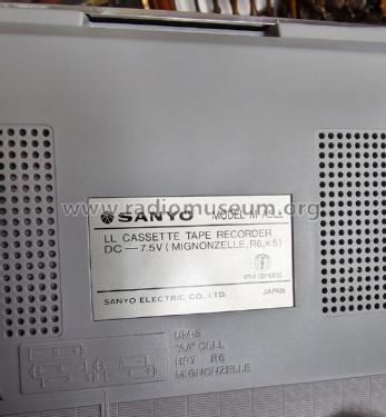 LL Cassette Tape Recorder M-A5LL; Sanyo Electric Co. (ID = 2988884) Ton-Bild