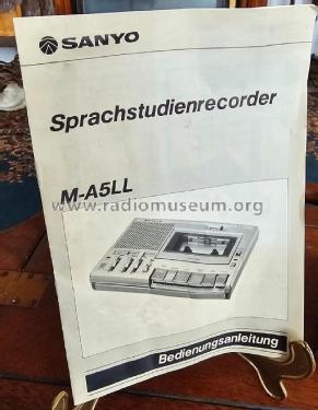 LL Cassette Tape Recorder M-A5LL; Sanyo Electric Co. (ID = 2988887) Ton-Bild