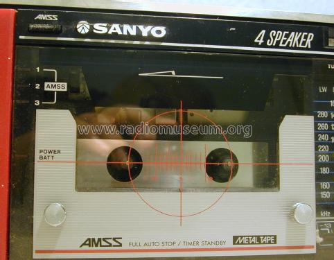 LW/AM/SW/FM Stereo Radio Cassette Recorder M-7780L; Sanyo Electric Co. (ID = 2291145) Radio