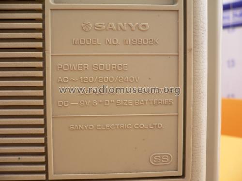 M-9902K; Sanyo Electric Co. (ID = 1018861) Radio