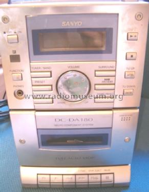 Micro Component System DC-DA180; Sanyo Electric Co. (ID = 1425138) Radio