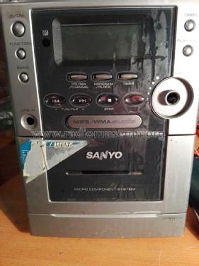 Micro Component System DC-DA1465M Radio Sanyo Electric Co